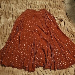 Anthropologie Maxi Skirt